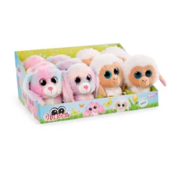 Nici Assortment Glubschis Sheep & Rabbit 15 Cm Dangling Teddy