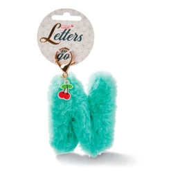 Nici Bag Pendant Plush Letter N Symbol Key Ring