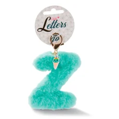 Nici Bag Pendant Plush Letter Z Symbol Key Ring