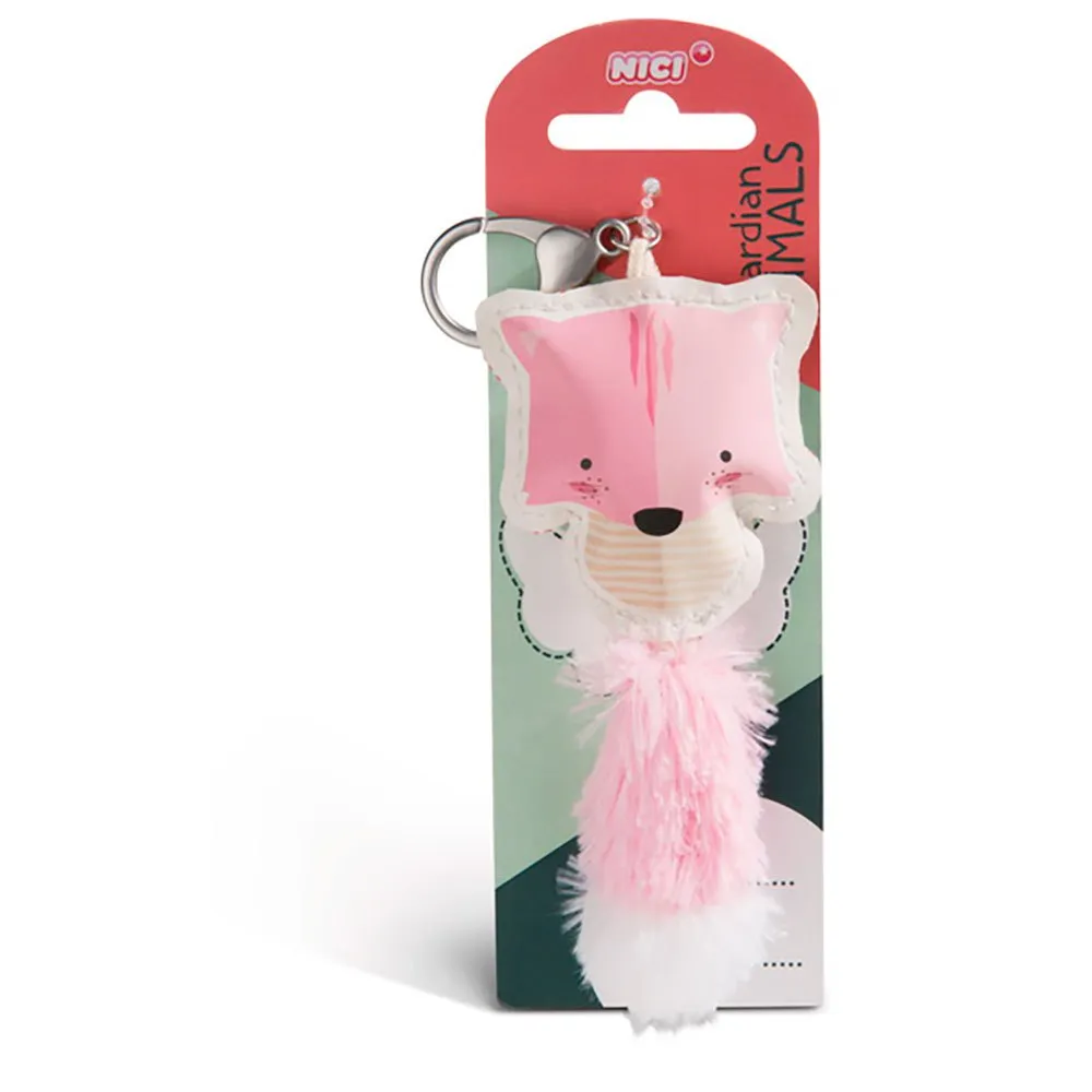 Nici Cat Light Pink 12 Cm Bag Pendant Faux Leather Key Ring 2 Nici Cat Light Pink 12 Cm Bag Pendant Faux Leather Key Ring - Image 2