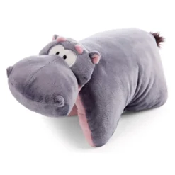Nici Cuddly Toy Pillow Hippo 40X30 Cm Green