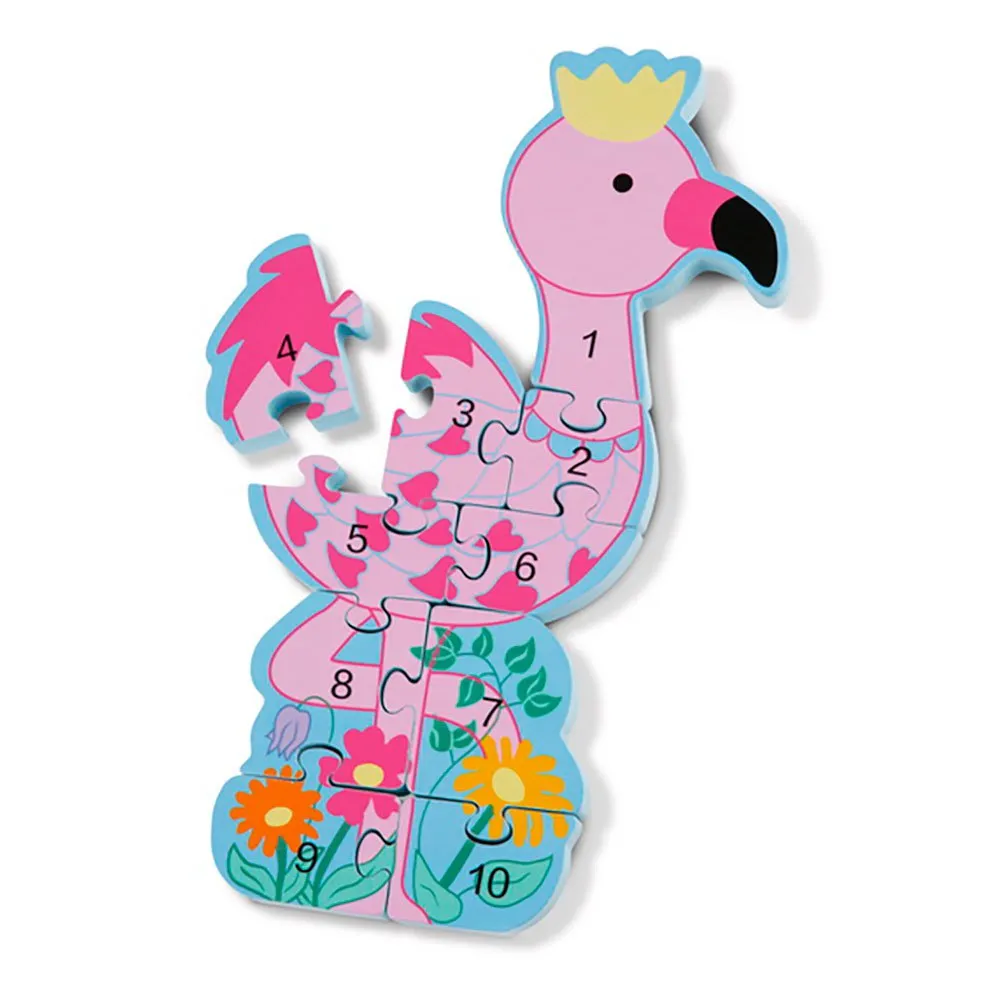 Nici Flamingo Number Puzzle 2 Nici Flamingo Number Puzzle - Image 2