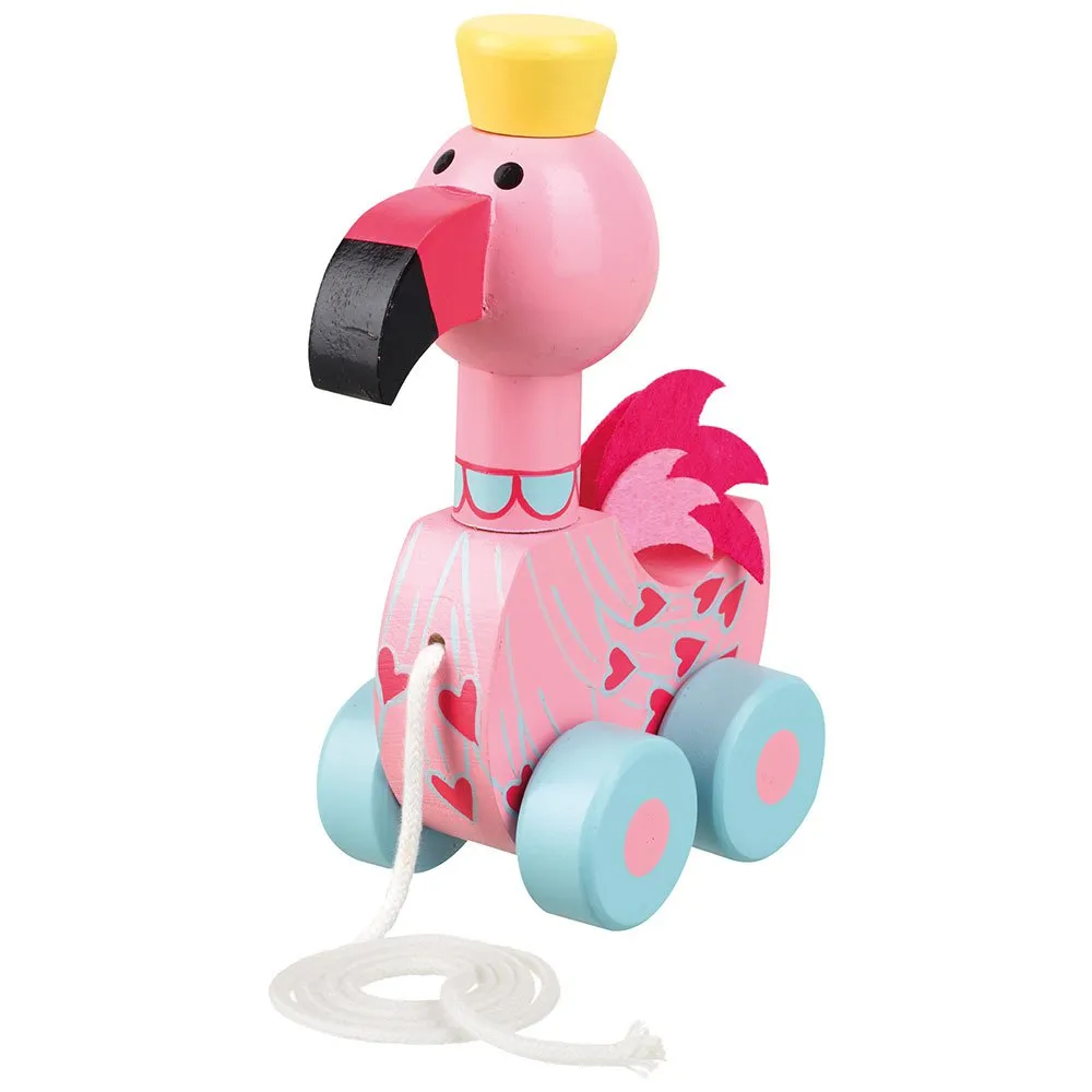 Nici Flamingo Pull Along 1 Nici Flamingo Pull Along