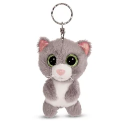 Nici Glubschis Cat Grey Felinja 9 Cm Key Ring