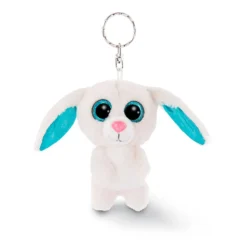 Nici Glubschis Dangling Rabbit WolliDot 9 Cm Key Ring