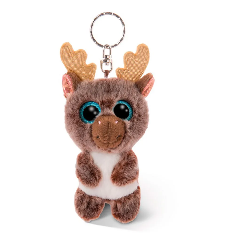 Nici Glubschis Dangling Reindeer CocoaFee Key Ring 1 Nici Glubschis Dangling Reindeer CocoaFee Key Ring