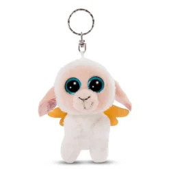 Nici Glubschis Guardian Angel Dangling 9 Cm Sheep Glowy Key Ring