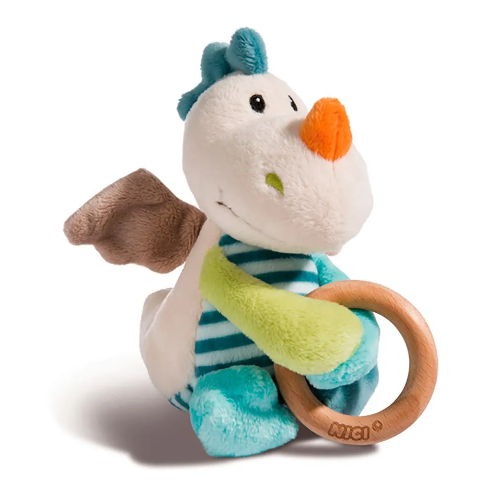 Nici Grabber Dragon Dragilu 15 Cm With Wooden Ring And 2 Nici Grabber Dragon Dragilu 15 Cm With Wooden Ring And - Image 2