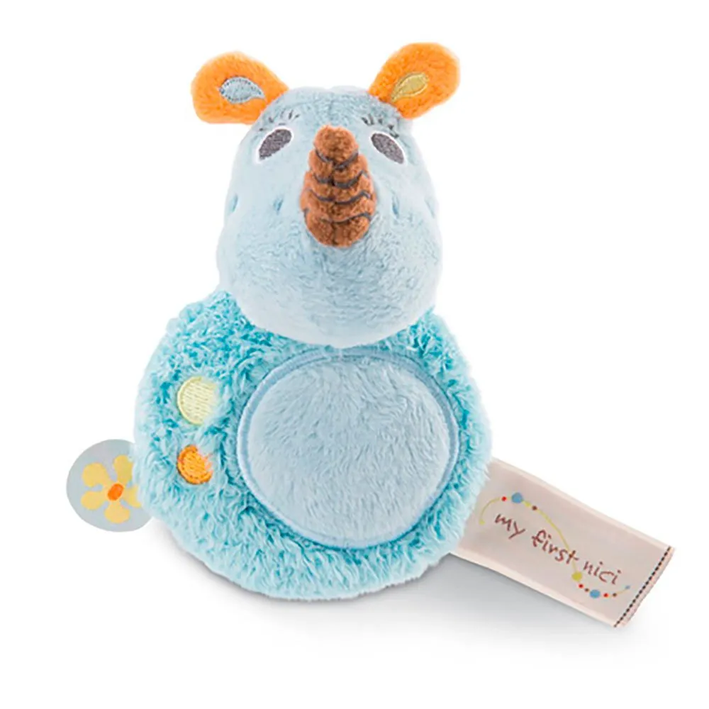 Nici Grabber Rhino Manuffi With 12 Cm Rattle 1 Nici Grabber Rhino Manuffi With 12 Cm Rattle