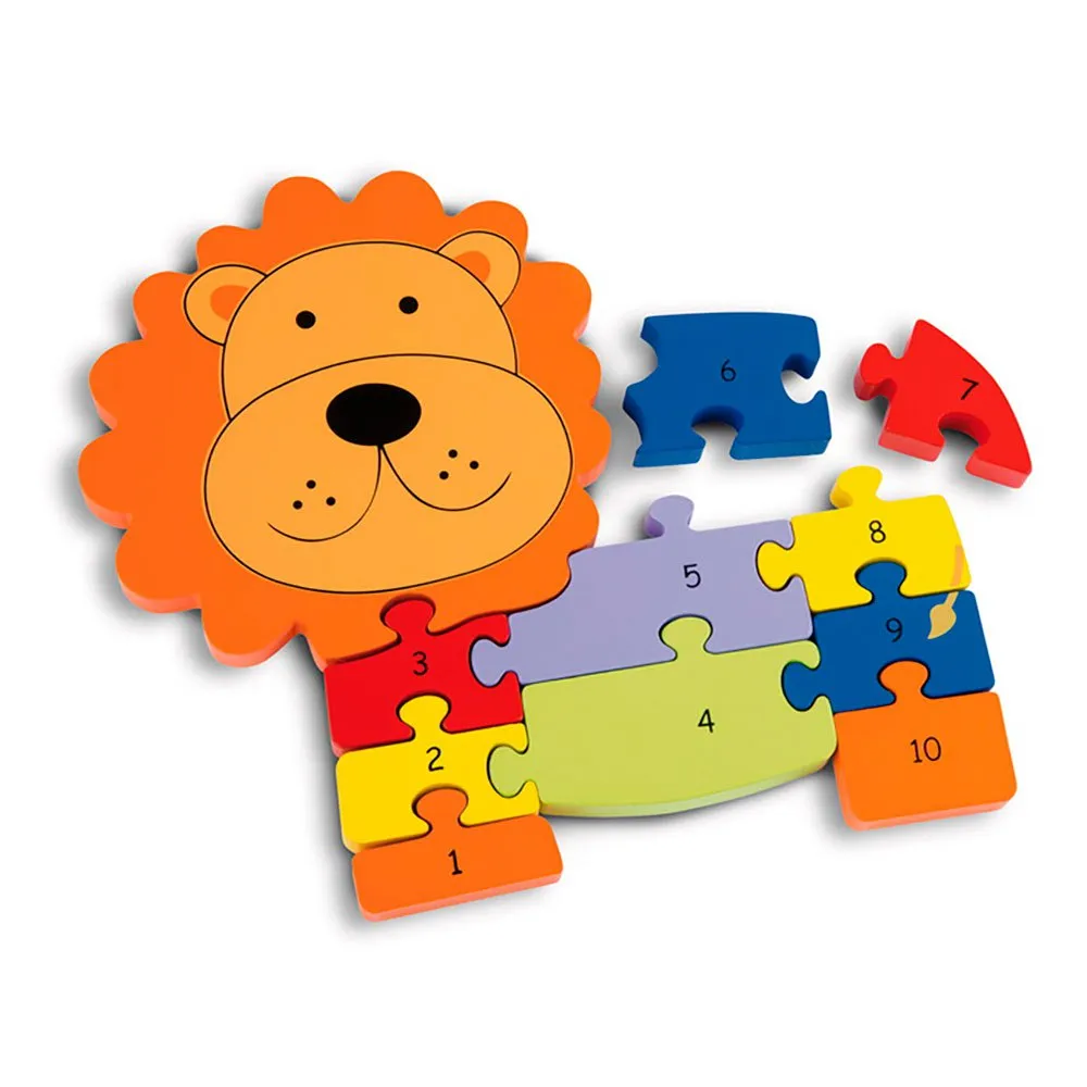 Nici Lion Number Puzzle 3 Nici Lion Number Puzzle - Image 3