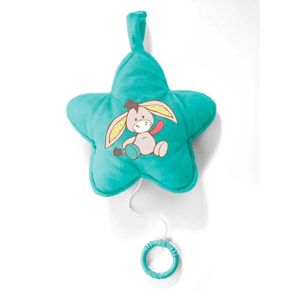 Nici Music Box Star Donkey Muli 20X20 Cm Teddy 2 Nici Music Box Star Donkey Muli 20X20 Cm Teddy - Image 2