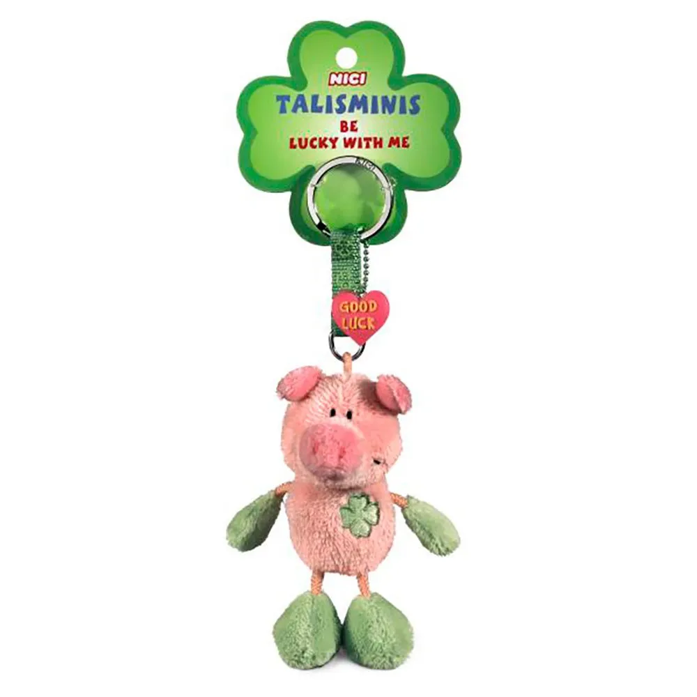 Nici Pig PinkGreen 7 Cm Bb Talisminis Key Ring 1 Nici Pig PinkGreen 7 Cm Bb Talisminis Key Ring