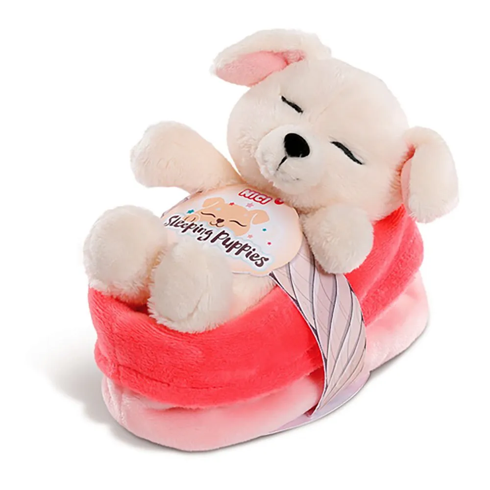 Nici Sleeping Puppies Dog 12 Cm Creme Teddy 1 Nici Sleeping Puppies Dog 12 Cm Creme Teddy