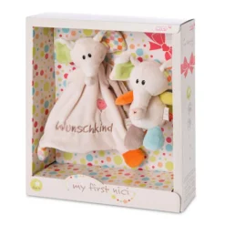 Nici Soft 18 Cm + Comforter Elephant Dundi In Teddy