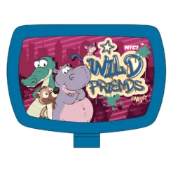 Nici Wild Friends 18X125X65 Cm Lunch Bag